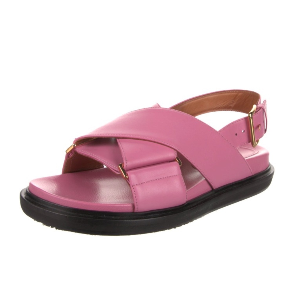 Marni Fussbett sandal in Pink Candy Retail $750